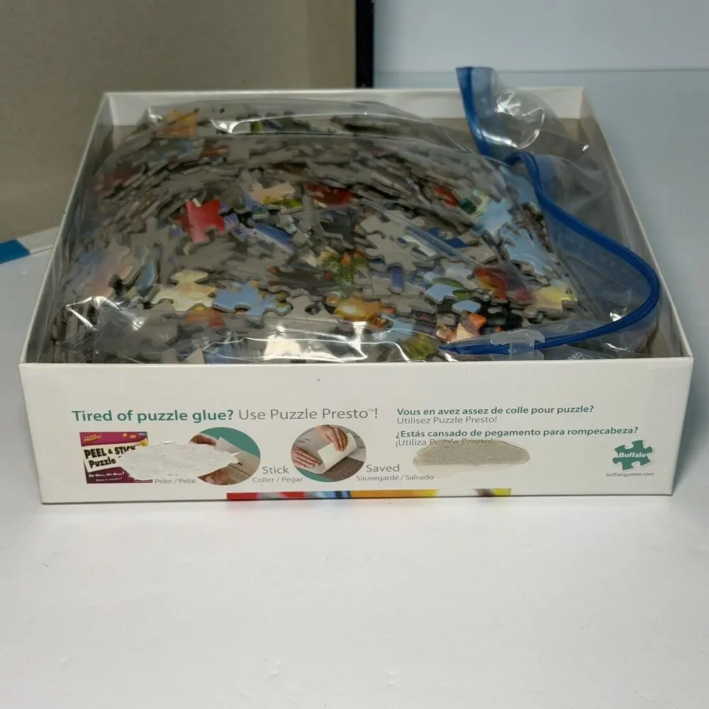 Buffalo Games Darrell Bush LOON LAKE 1000 Piece Puzzle - 26.75